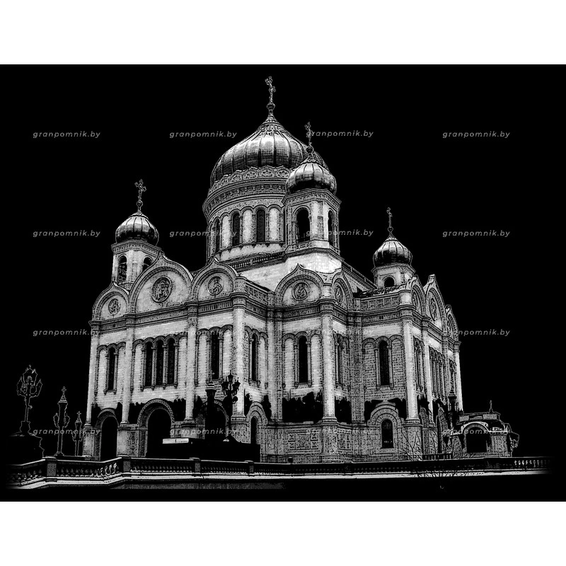 Гравировка Церкви 016