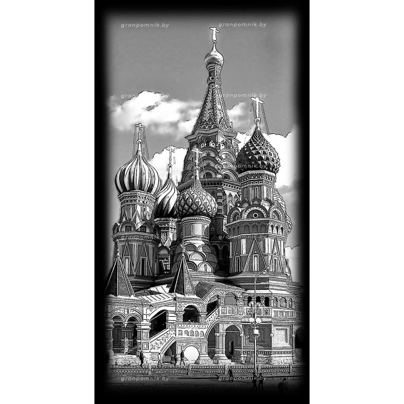 Гравировка Церкви 018