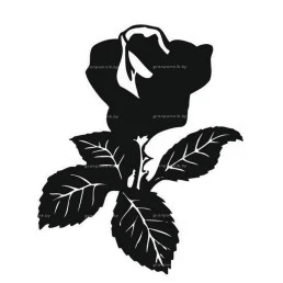 Гравировка цветы №24