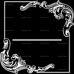 Гравировка декоративные элементы №8