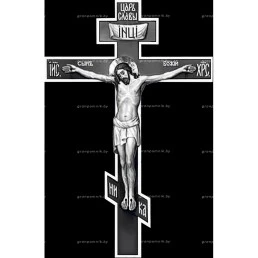 Гравировка крест №19