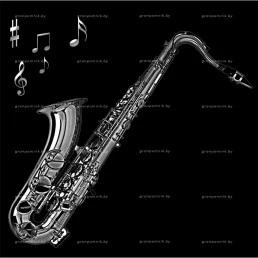 Гравировка музыкальный инструмент №10