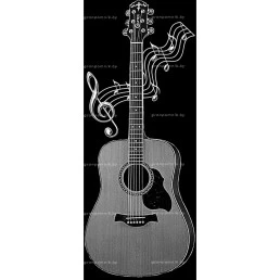 Гравировка музыкальный инструмент №12