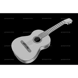 Гравировка музыкальный инструмент №13