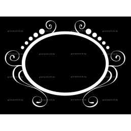 Гравировка овал под керамику №1