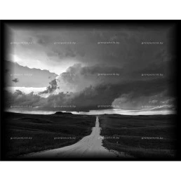 Гравировка пейзаж №12