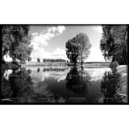 Гравировка пейзаж №21