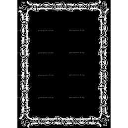 Гравировка рамки №16