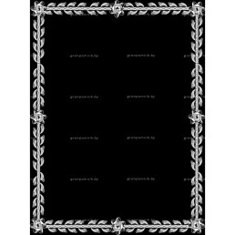 Гравировка рамки №554