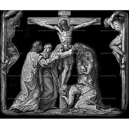 Гравировка религиозный сюжет №16