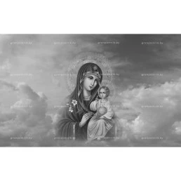 Гравировка религиозный сюжет №6