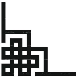 Гравировка уголки №1