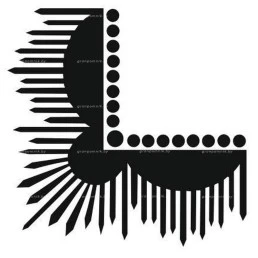 Гравировка уголки №14