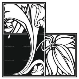 Гравировка уголки №16