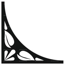 Гравировка уголки №9